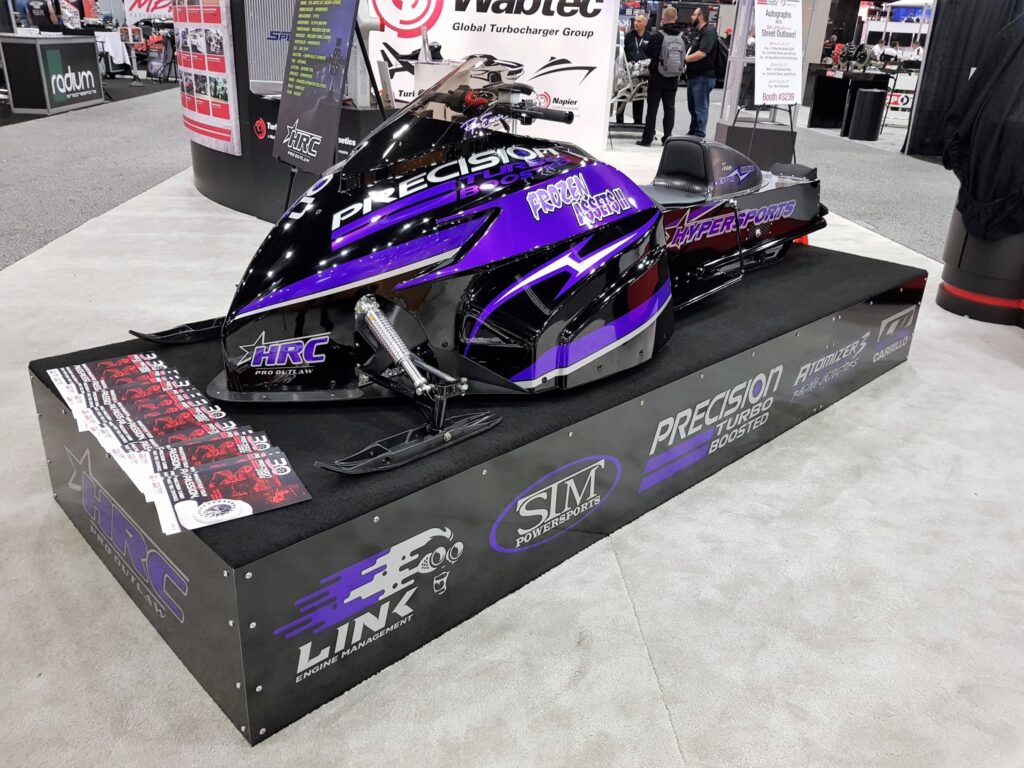 HYPERSPORTS 721hp snowmobile powered by Link Fury