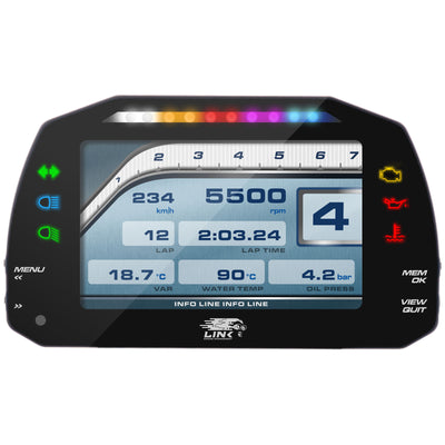 AIM MXS 5" Dash - LinkECU Strada Street Edition