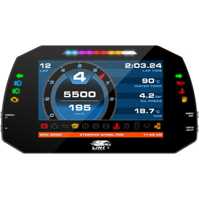 AIM MXG 7" Dash - LinkECU Strada Street Edition