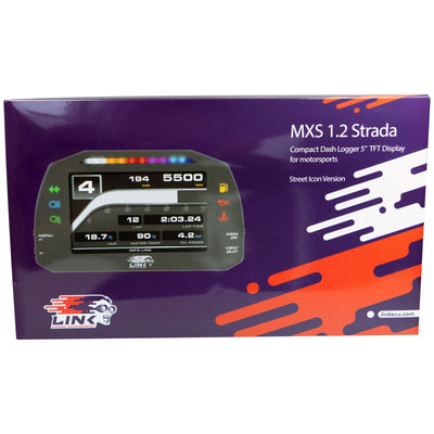 AIM MXS 5" Dash - LinkECU Strada Street Edition
