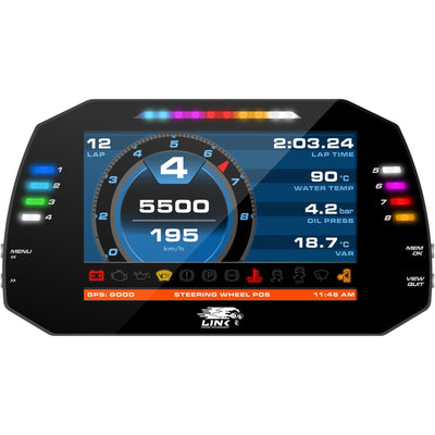 AIM MXG 7" Dash - LinkECU Strada Race Edition