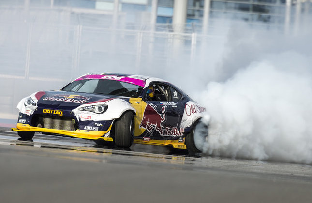 Nikita Shikov performs at the Red Bull Turn 3 special project in  Sochi Autodrom, Sochi Olympic Park, Russia on April 29th, 2015